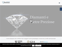 Tablet Screenshot of dimensionepietre.com